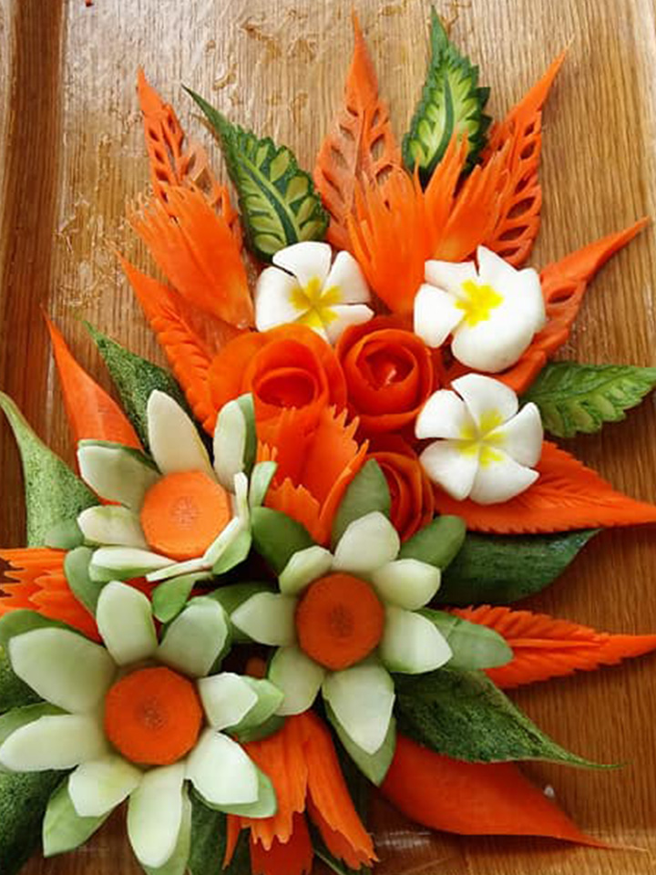 fruit carving